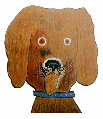 Dog With Blue Collar